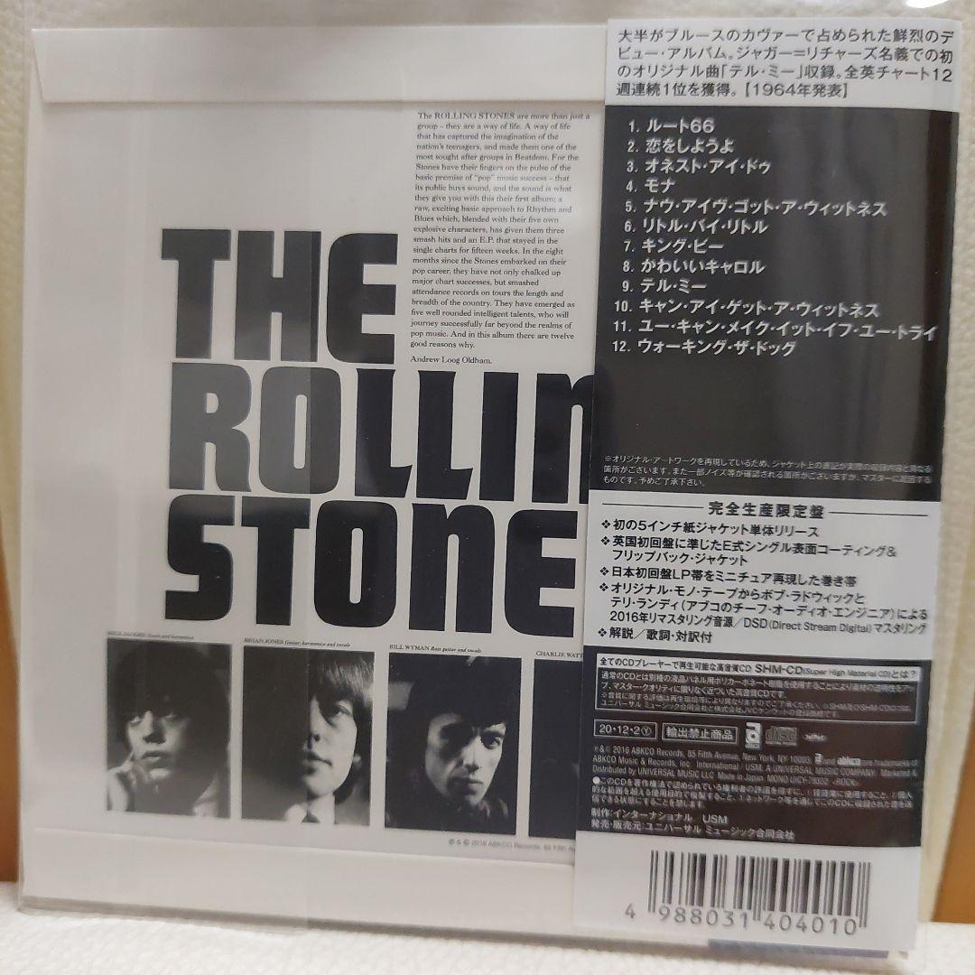ザ.ローリングストーンズ 1st UK盤初紙ジャケットCD