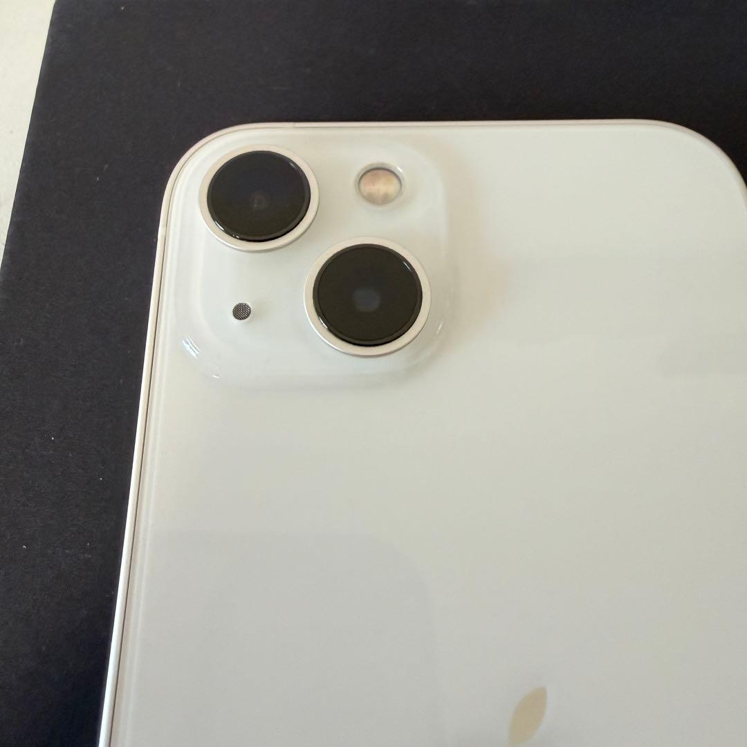 極美品♡iPhone 13本体♡86%スターライト 128GB ガラスフィルム付