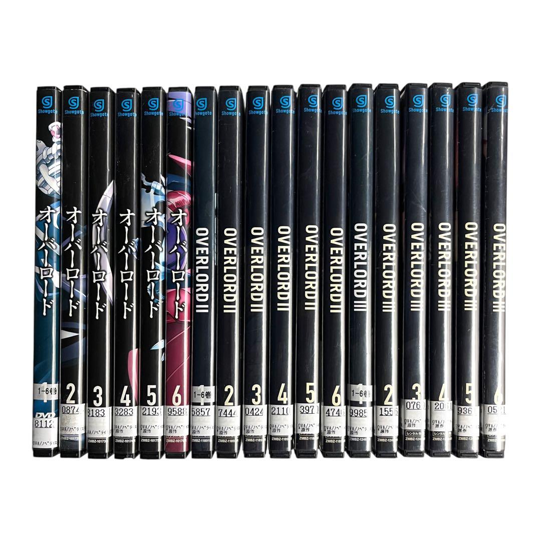 新品ケース 「 OVERROAD / オーバーロード 」 1〜3期 全18巻