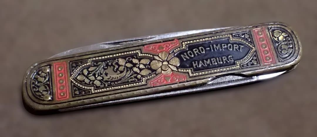 アンティーク/ヴィンテージ Wilh Wagner Solingen美しいナイフ