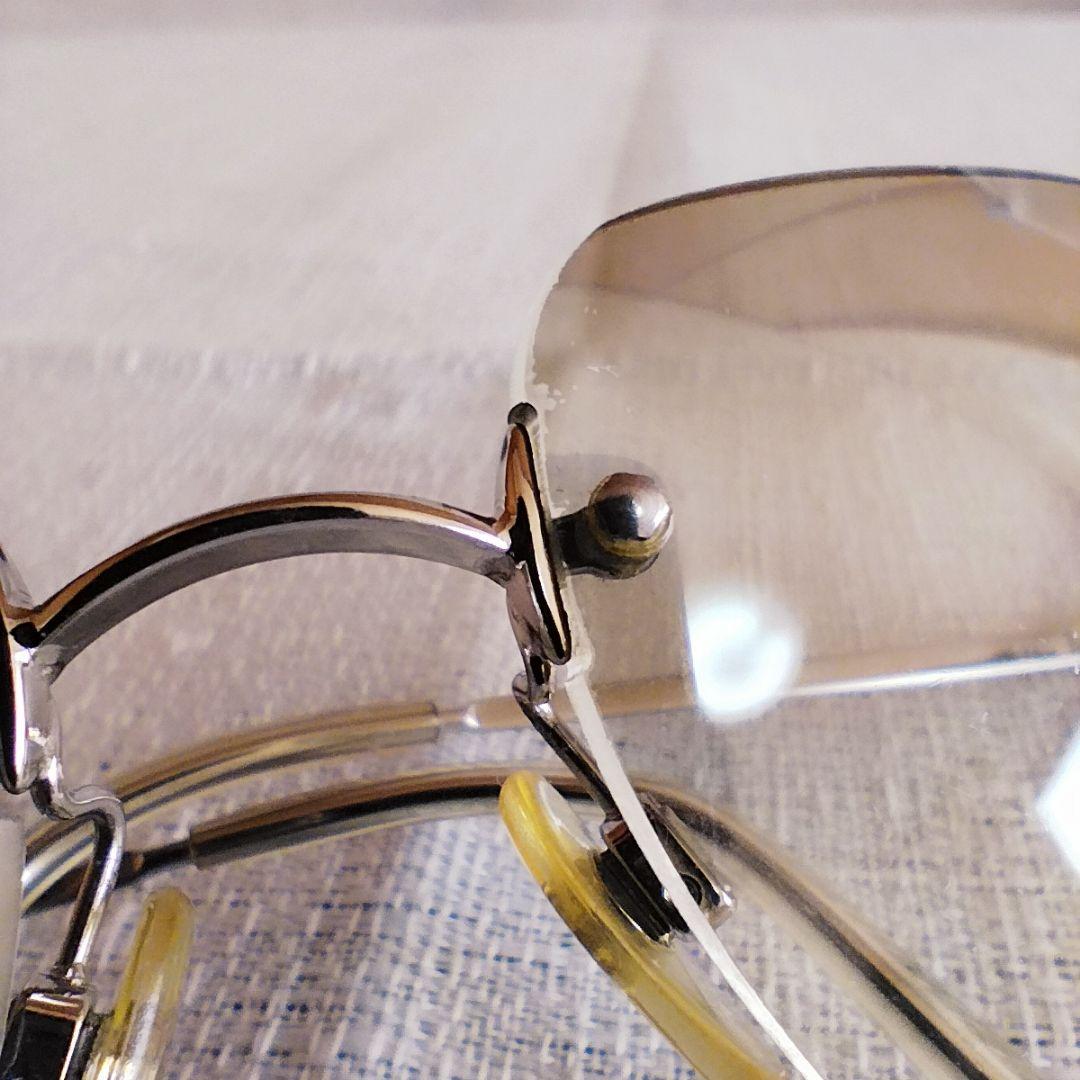 CHANEL　サングラス　4017-D　グラデーション　ココマーク　リムレス