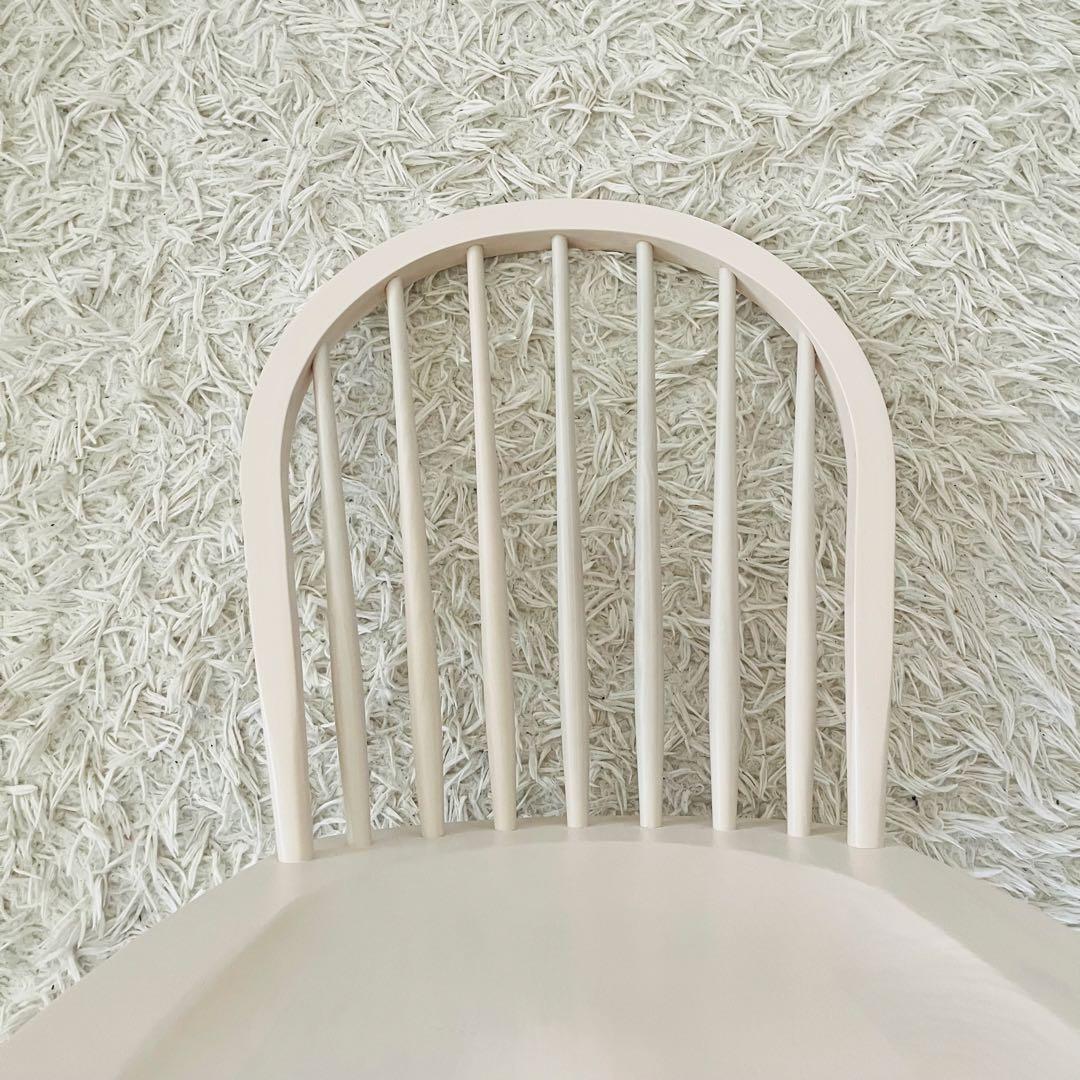 Francfranc　ダイニングチェア　ホワイトウッド　アルパチェア