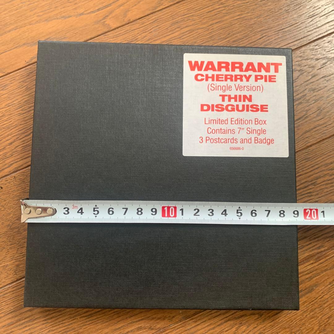 WARRANT CHERRY PIE 限定Box サイン入り　貴重品