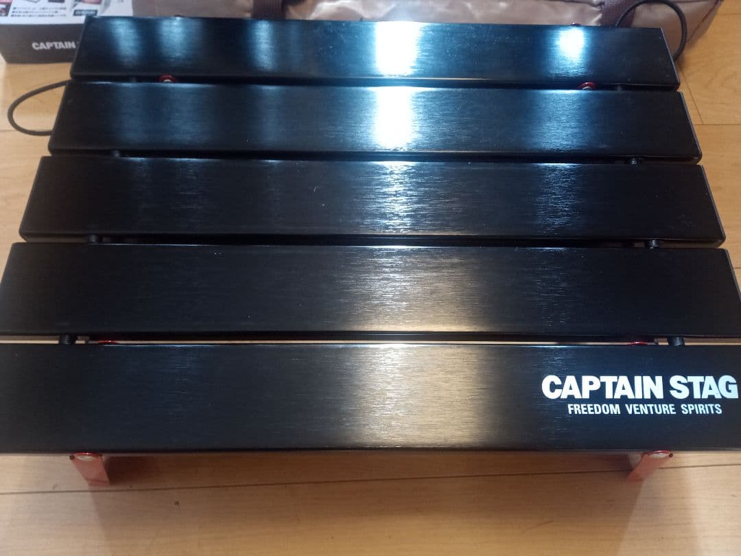 ソロキャンプにオススメの4点セットです　テント、タープ、テーブル、焚き火台