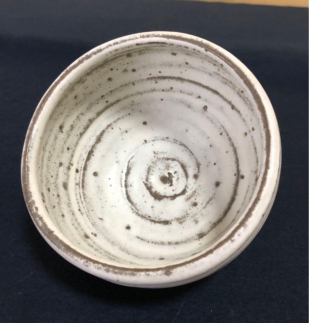 割引❗️《R》茶道具 茶碗 奥村博美 陶歴書 共布 共箱　250925あ4