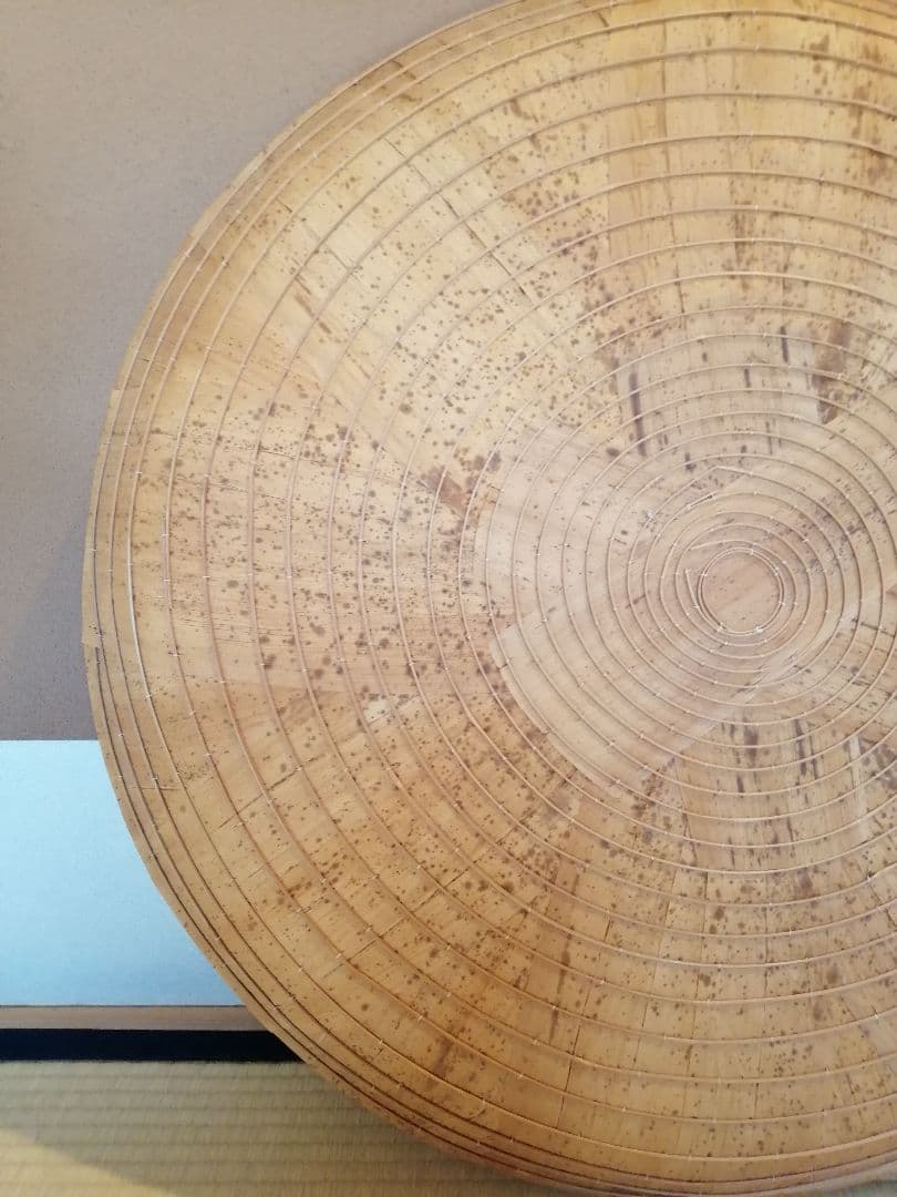 【茶事道具】露地笠　四客組　水屋道具481