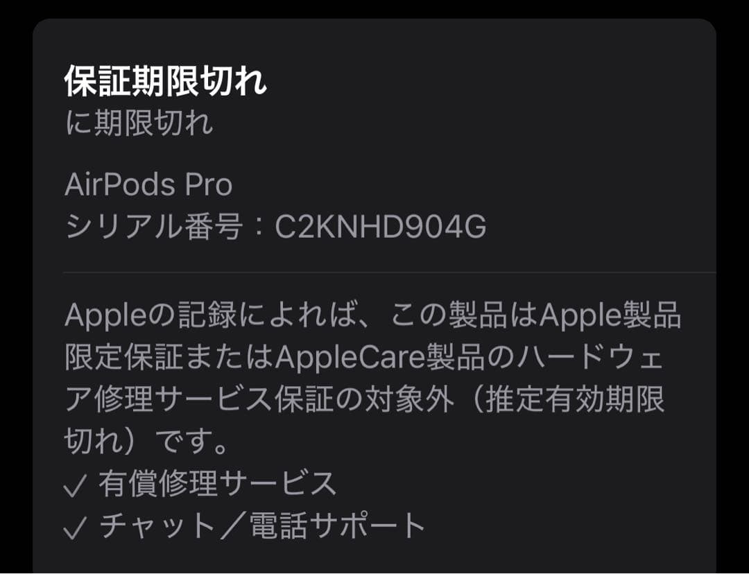 AirPods Pro 2nd Generation 本体（第二世代）