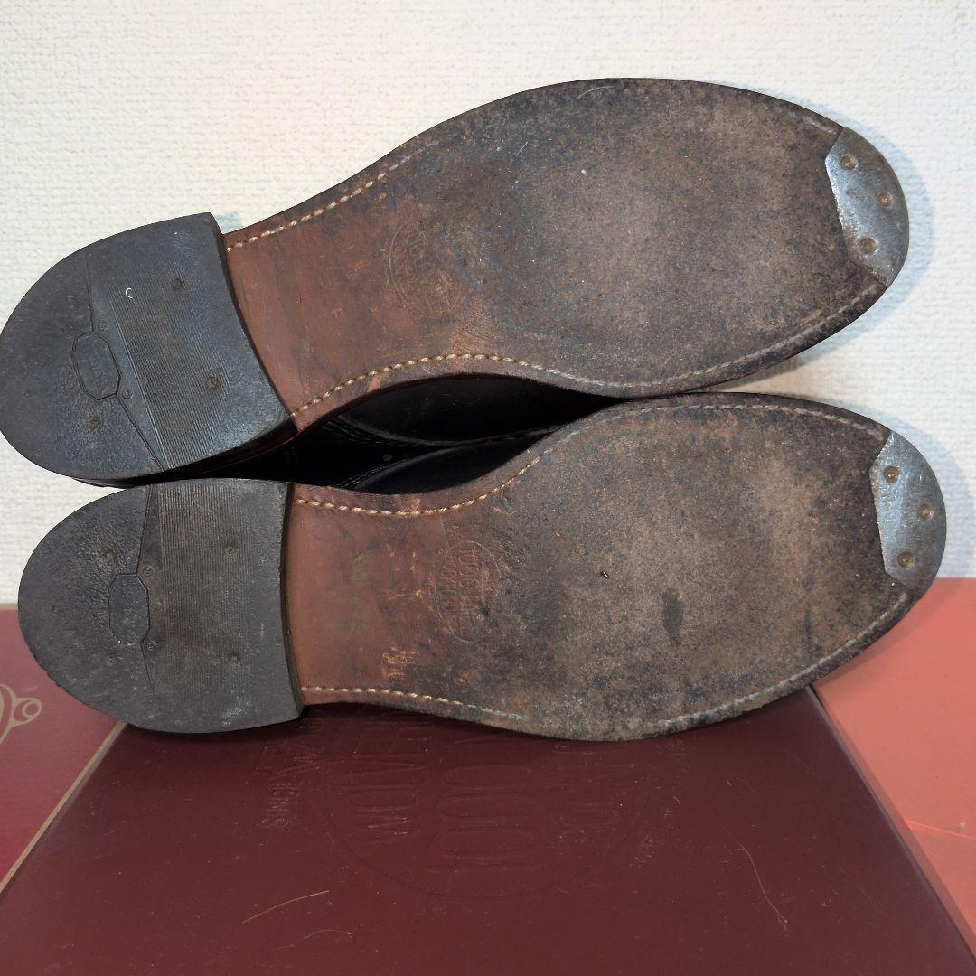 ウルヴァリン　1000マイルブーツ　ブラック　8D 27cm　茶芯　USA製