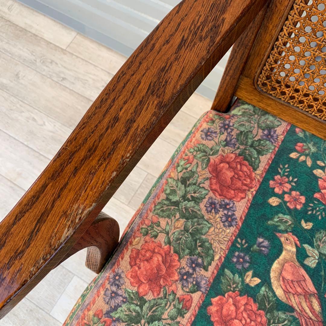 三越家具 Brugge ブルージュ ダイニングチェア 椅子 アームチェア ②