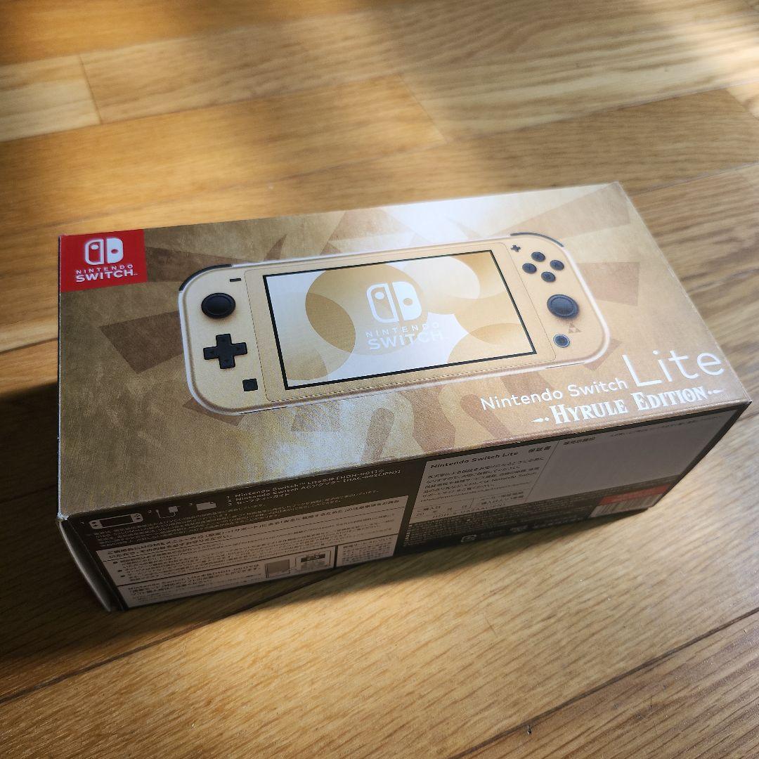 【動作品】ニンテンドースイッチライト ハイラルエディション 箱付き 欠品あり