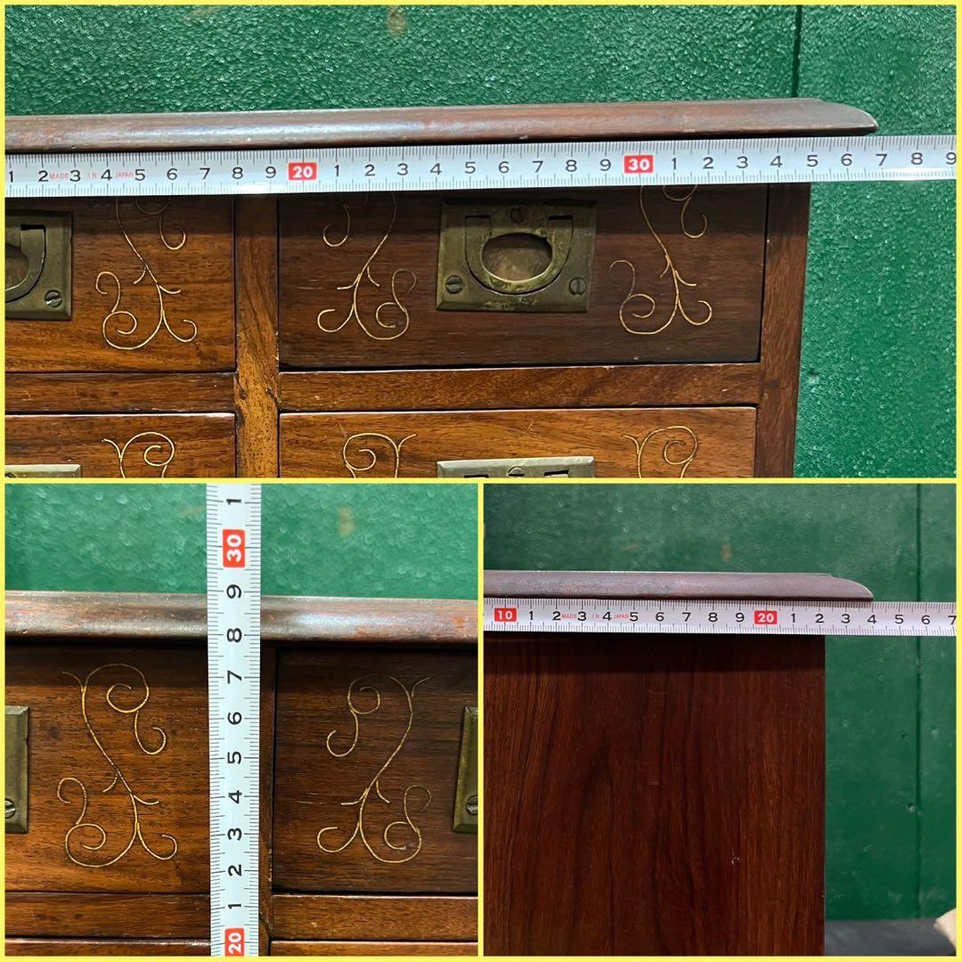 イタリア製 小引き出し 小物入れ ミニ箪笥 チェスト インテリア アンティーク