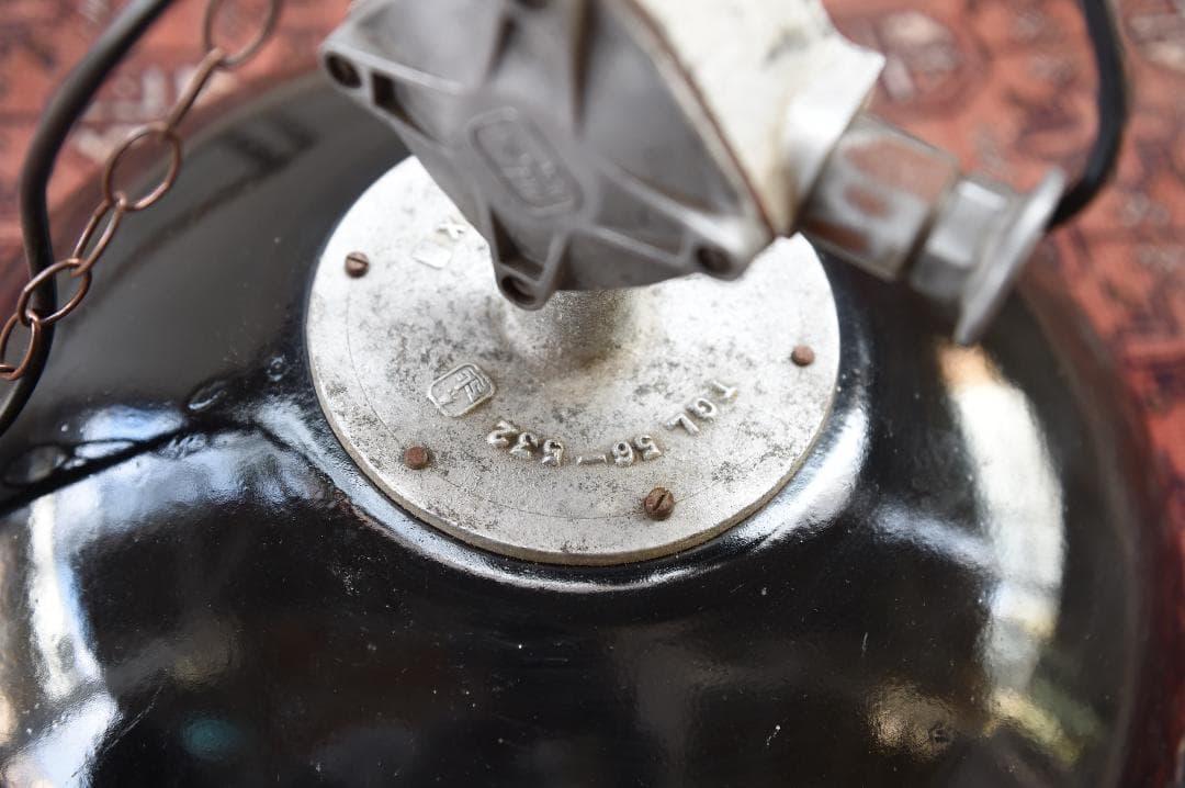 インダストリアル 4灯吊り下げランプシェード/ 工業系ヴィンテージ 4