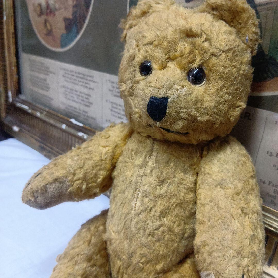 ♥ドイツからやって来た賢いお顔の　アンティーク　テディベア♥