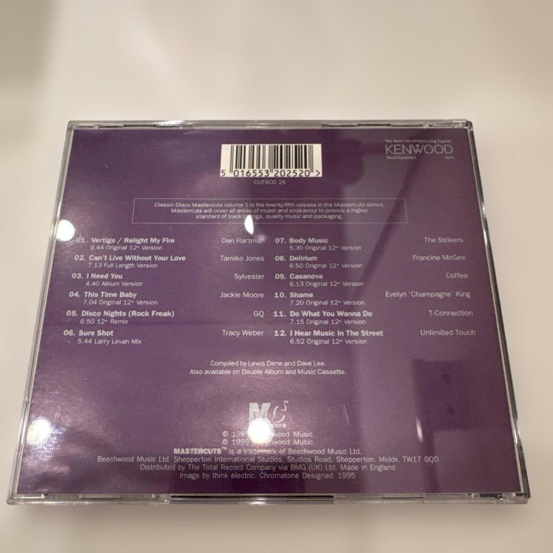 洋楽 Classic Disco Definitive Mastercuts Vol1