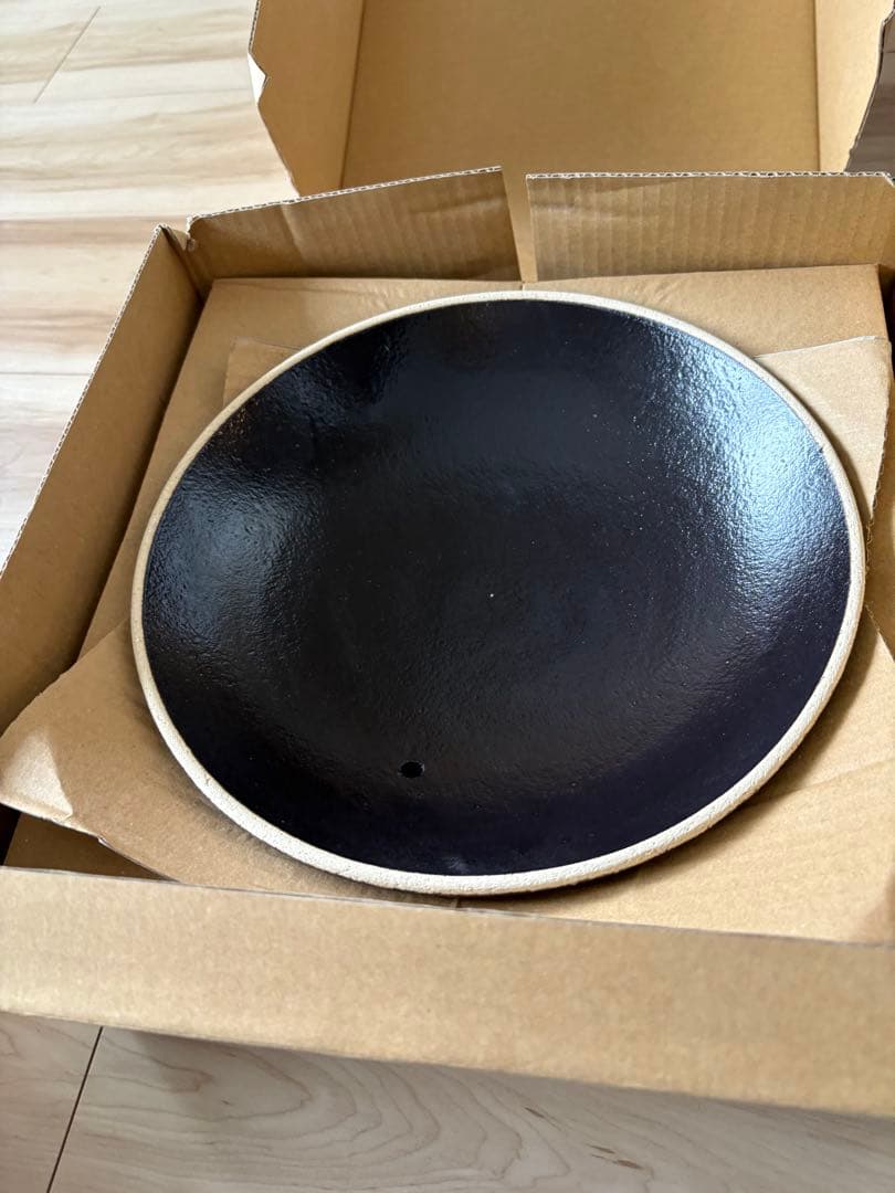 新品★長谷園 ビストロ蒸し鍋 大 黒 NCK-31 定価16,400円