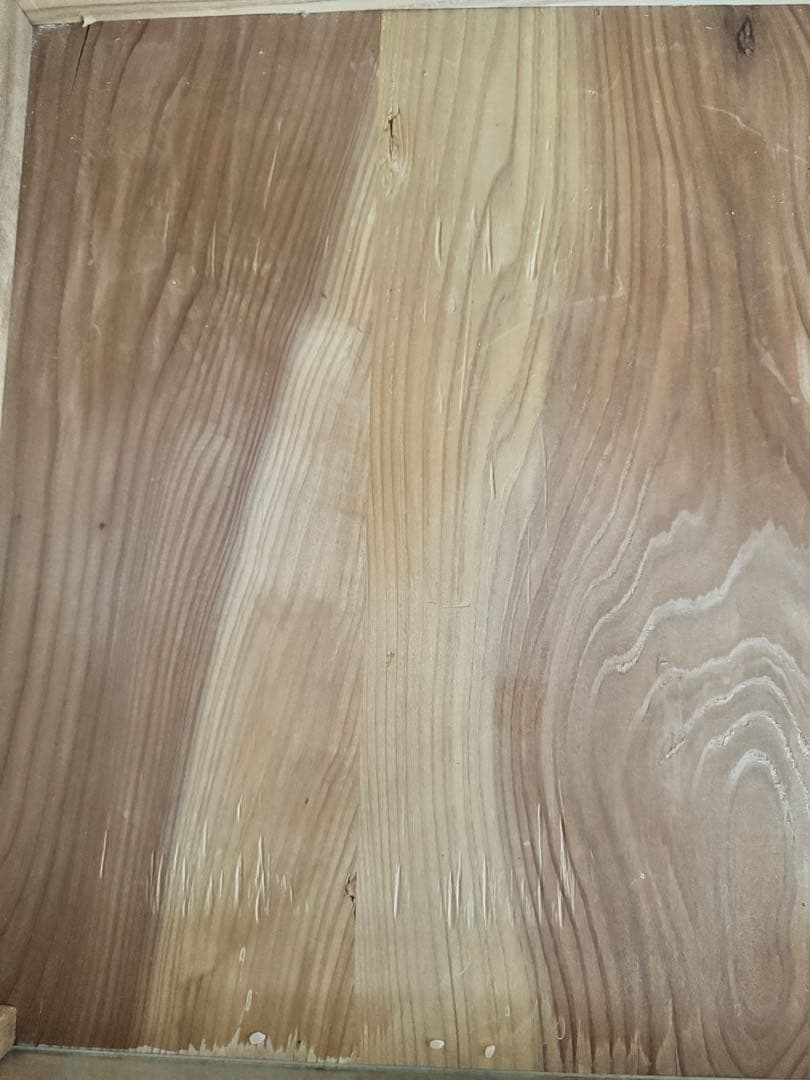 前面ガラス引き出し2段×ガラス戸棚×木製小引き出し3杯　食器棚　シャツケース