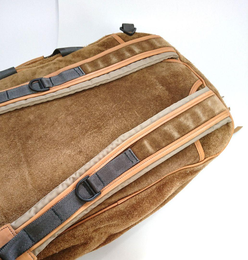 LEALさん 09aw nonnative✨大容量 3way バッグ スエード
