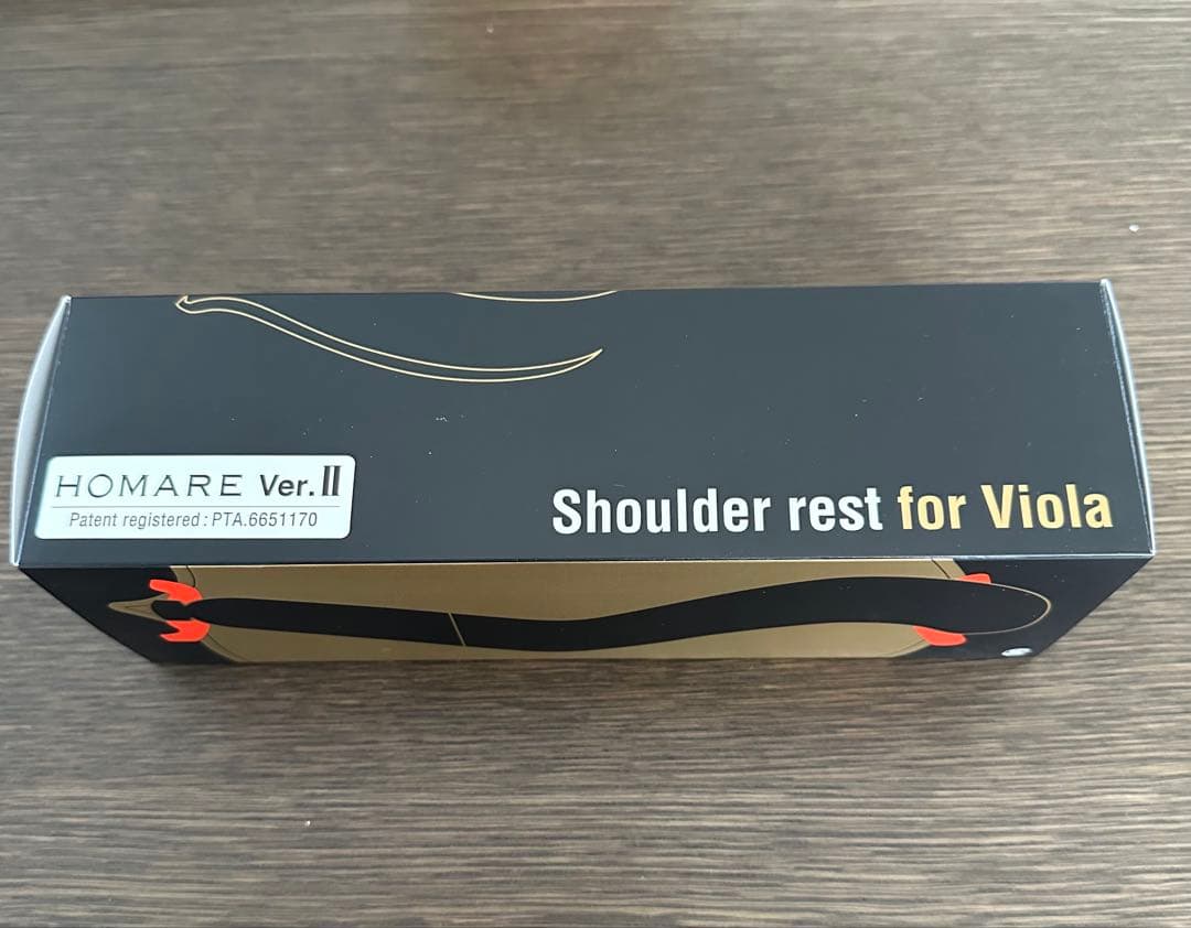 【新品 未使用】ヴィオラ用肩当てHOMARE [ Ver.II ] ほまれ