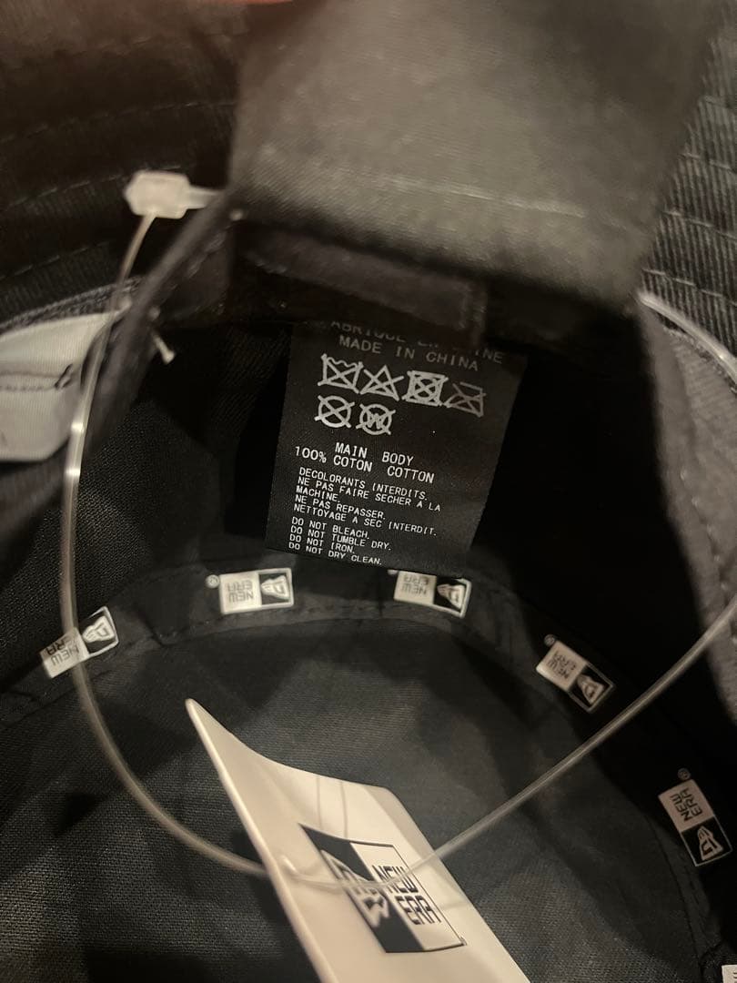 未使用　タグ付き　Yohji Yamamoto x New Era ハット