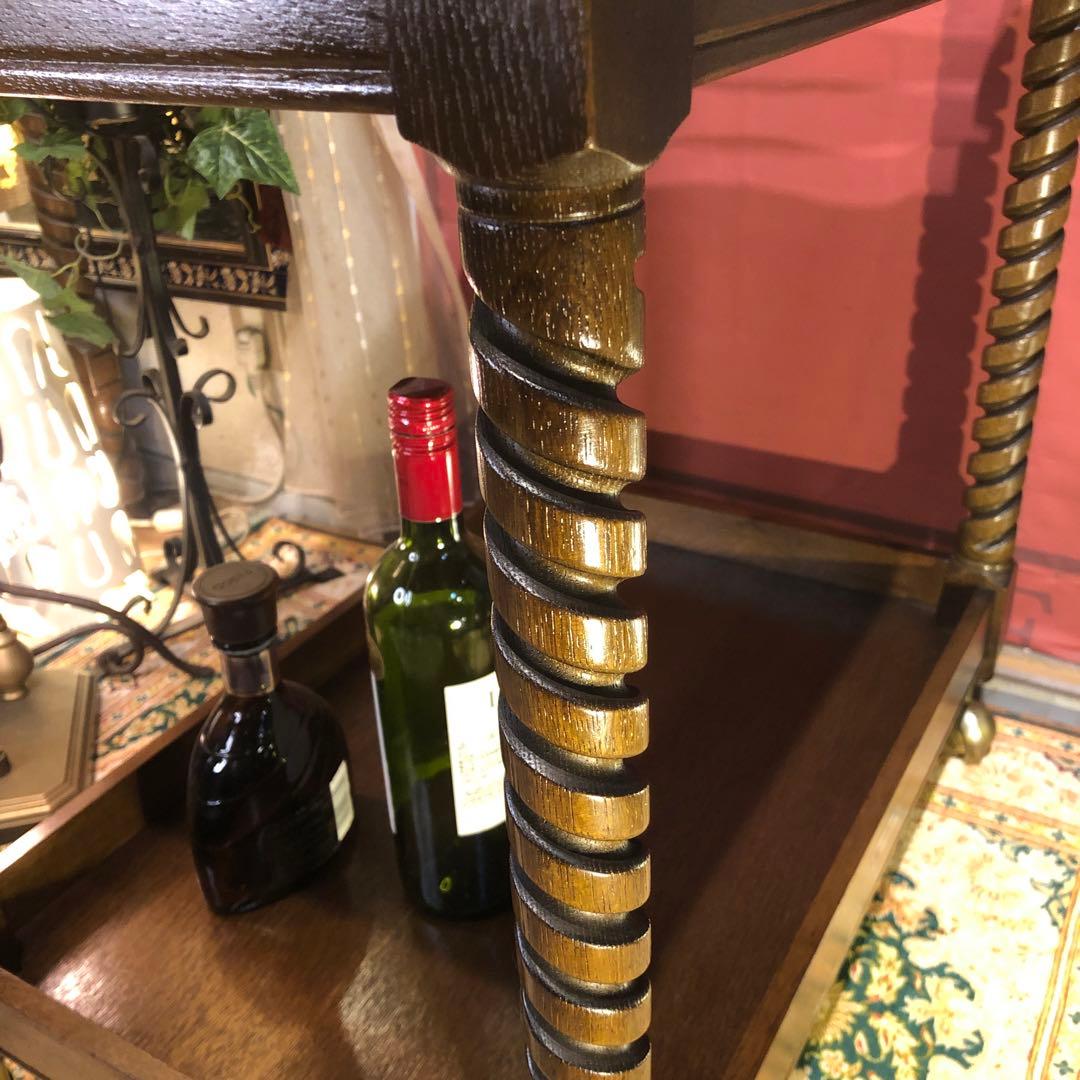 sale 希少　オールドマルニ ツイストレッグ　クラシカルワゴンテーブル 地中海