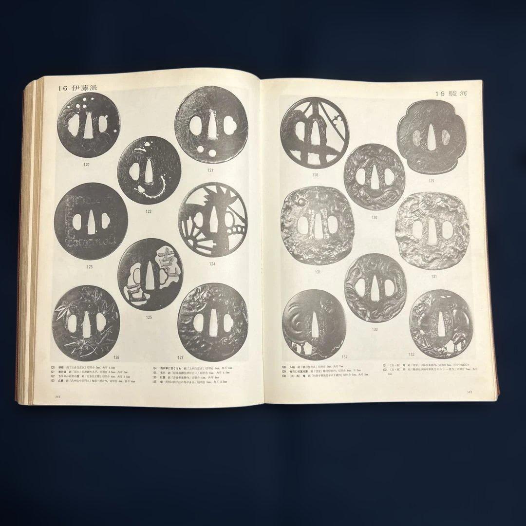 図鑑　「鍔集成」中村鉄青　1963年 鍔集成刊行会　全522P(おもに図版)