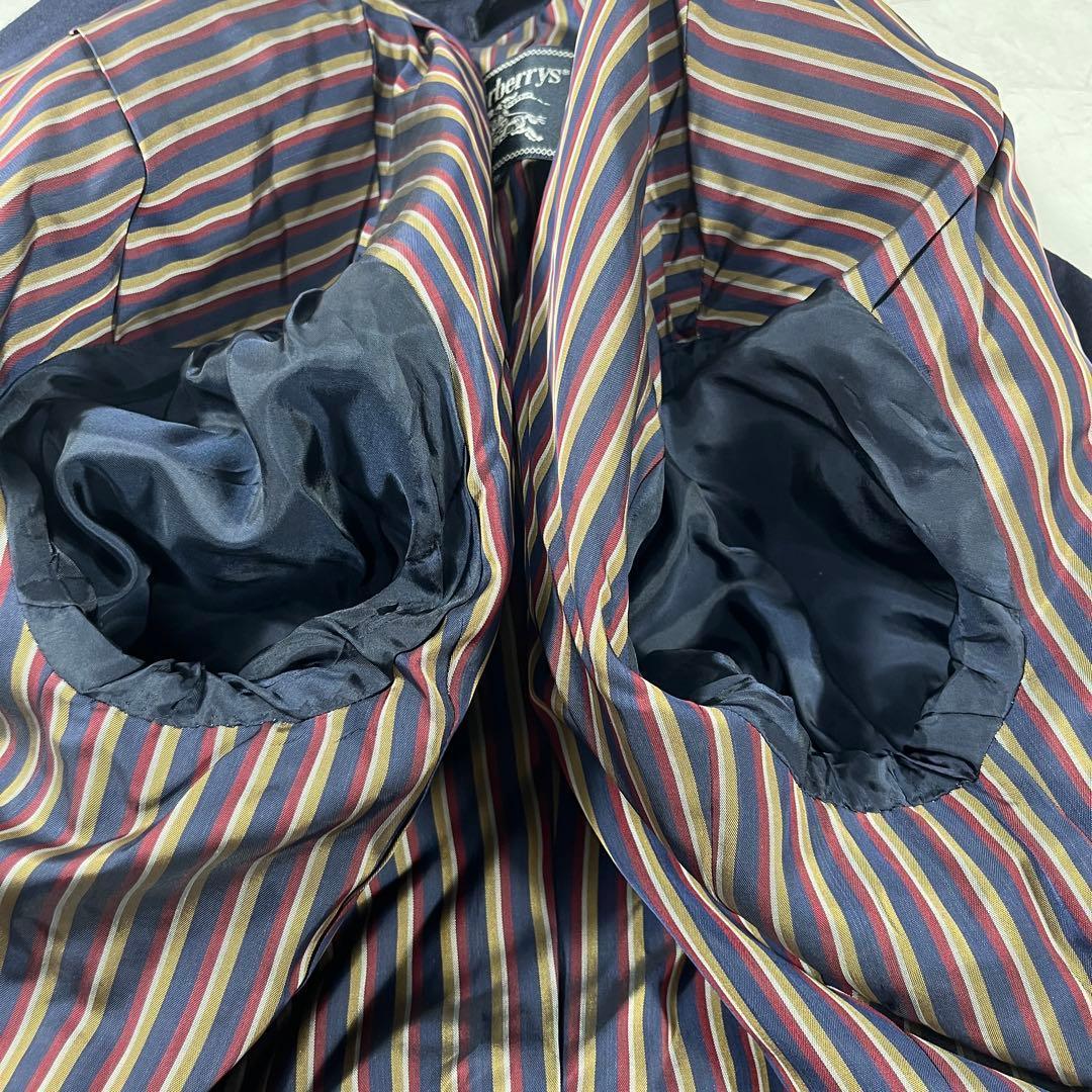 ✨未使用級 バーバリーズ ダブルテーラードジャケット 刻印ボタン カシミヤ