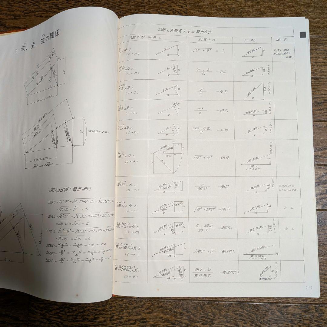 【希少】工匠事典 さしがね編 和風建築編 実用木工事編 付録原図集あり3冊セット