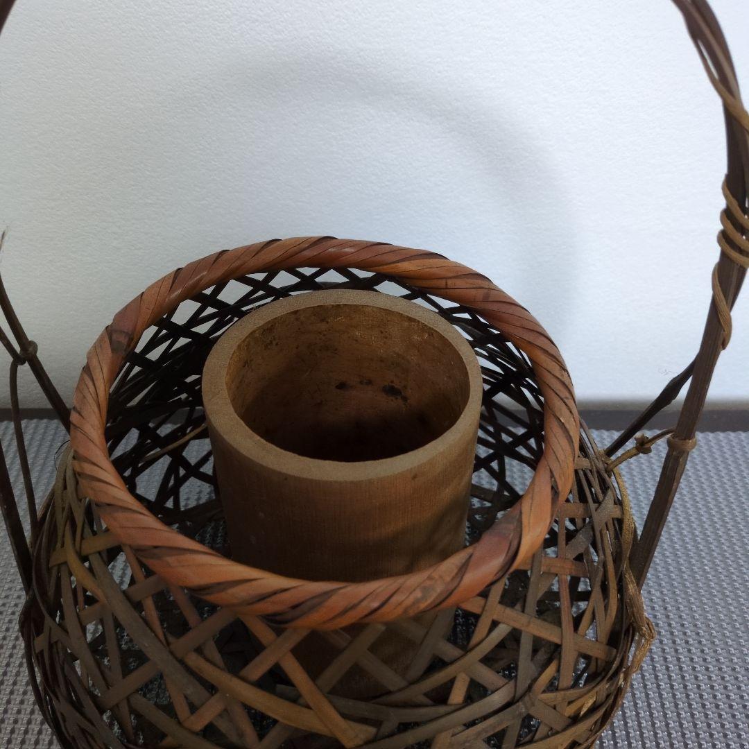 花篭　花入　茶道具　華道具　竹籠　花籠