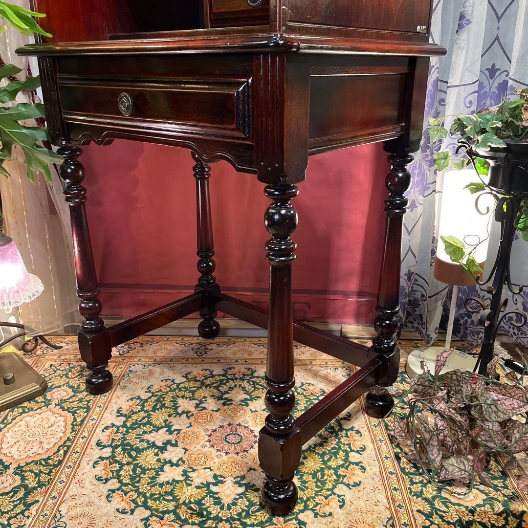 Sale 希少　７０s オールドカリモク　クラシカル　ライティングデスク