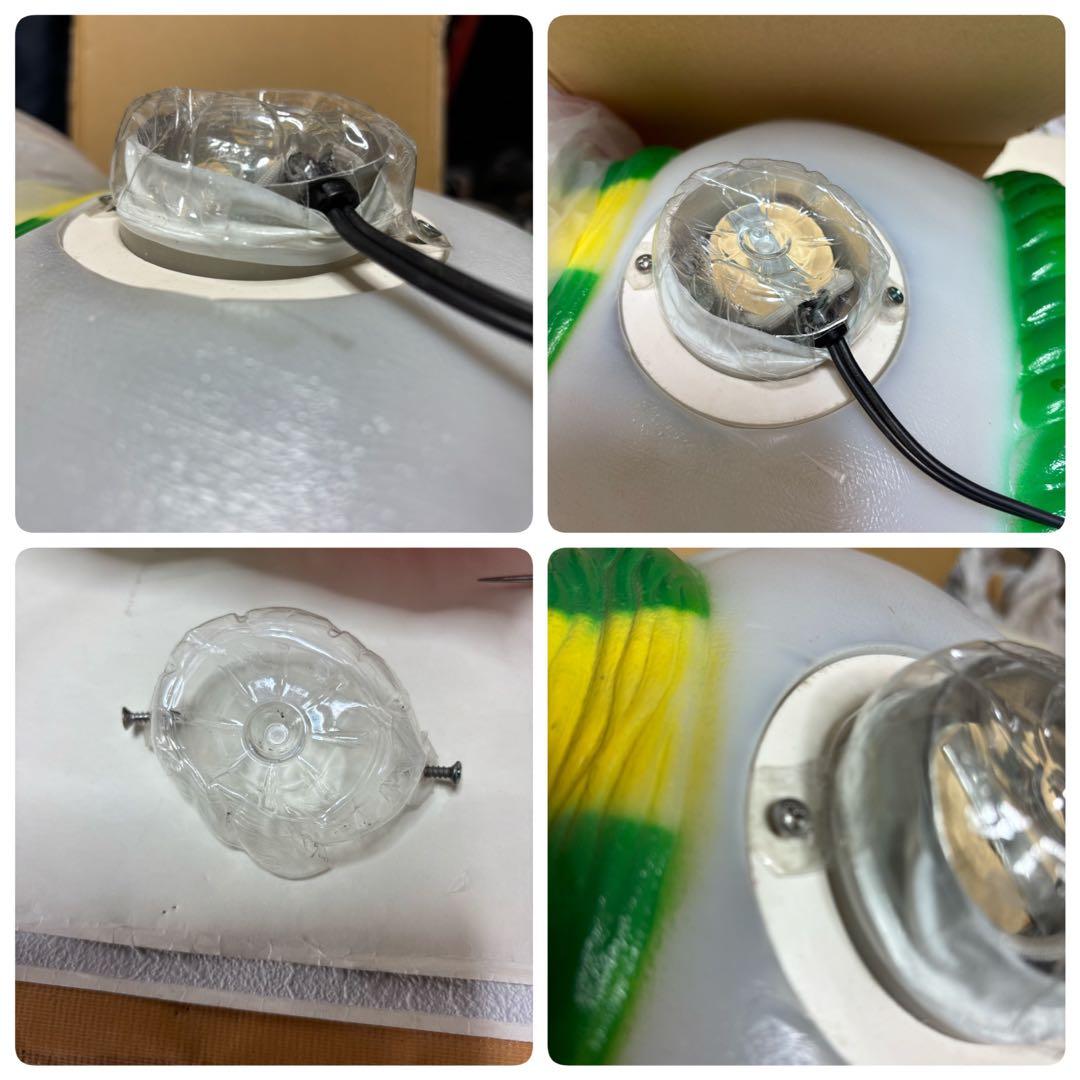 アンティークなクリスマス　ライト　スノーマンブローモールド製　雪だるま70cm