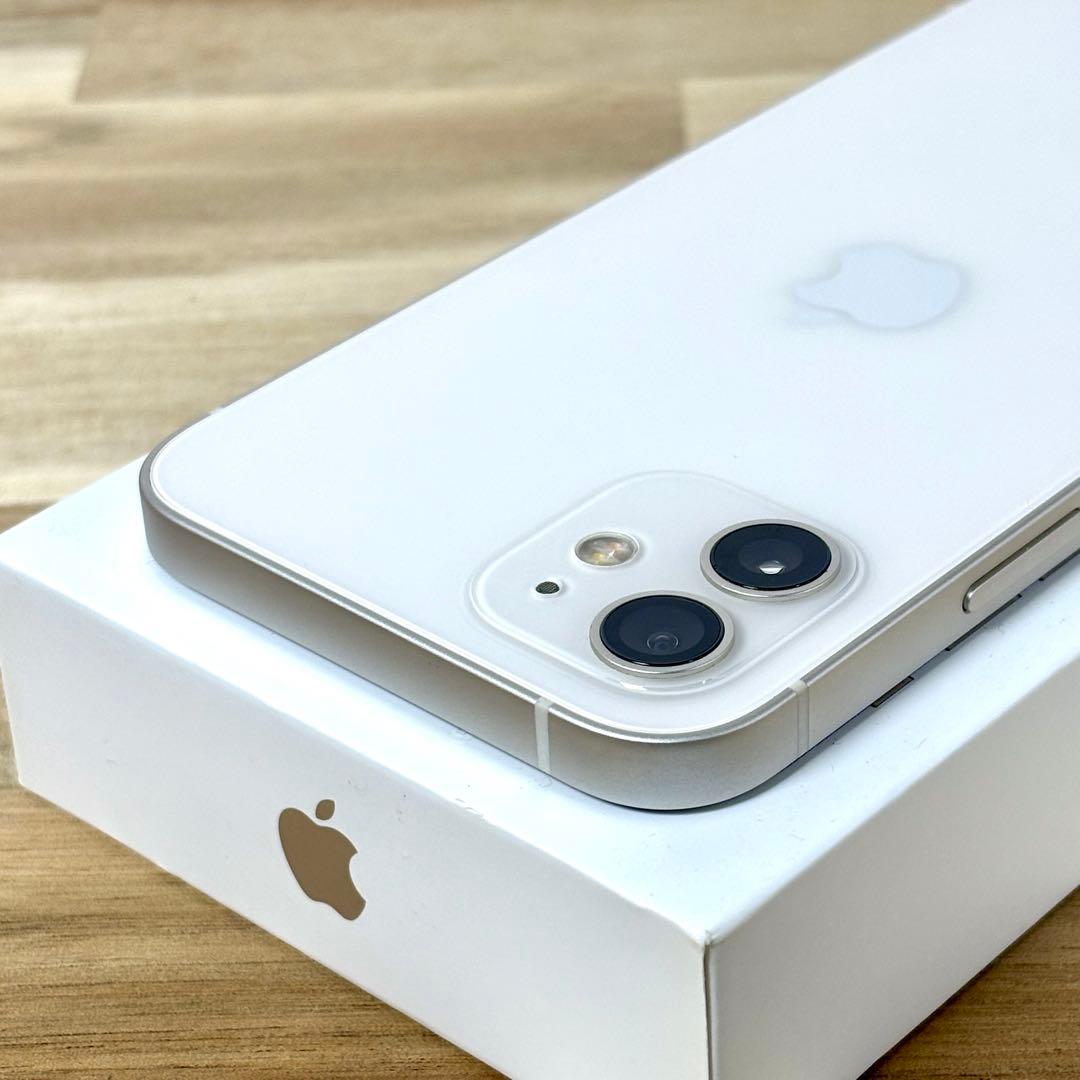 【美品】iPhone12 256GB/SIMフリー/バッテリー新品100%