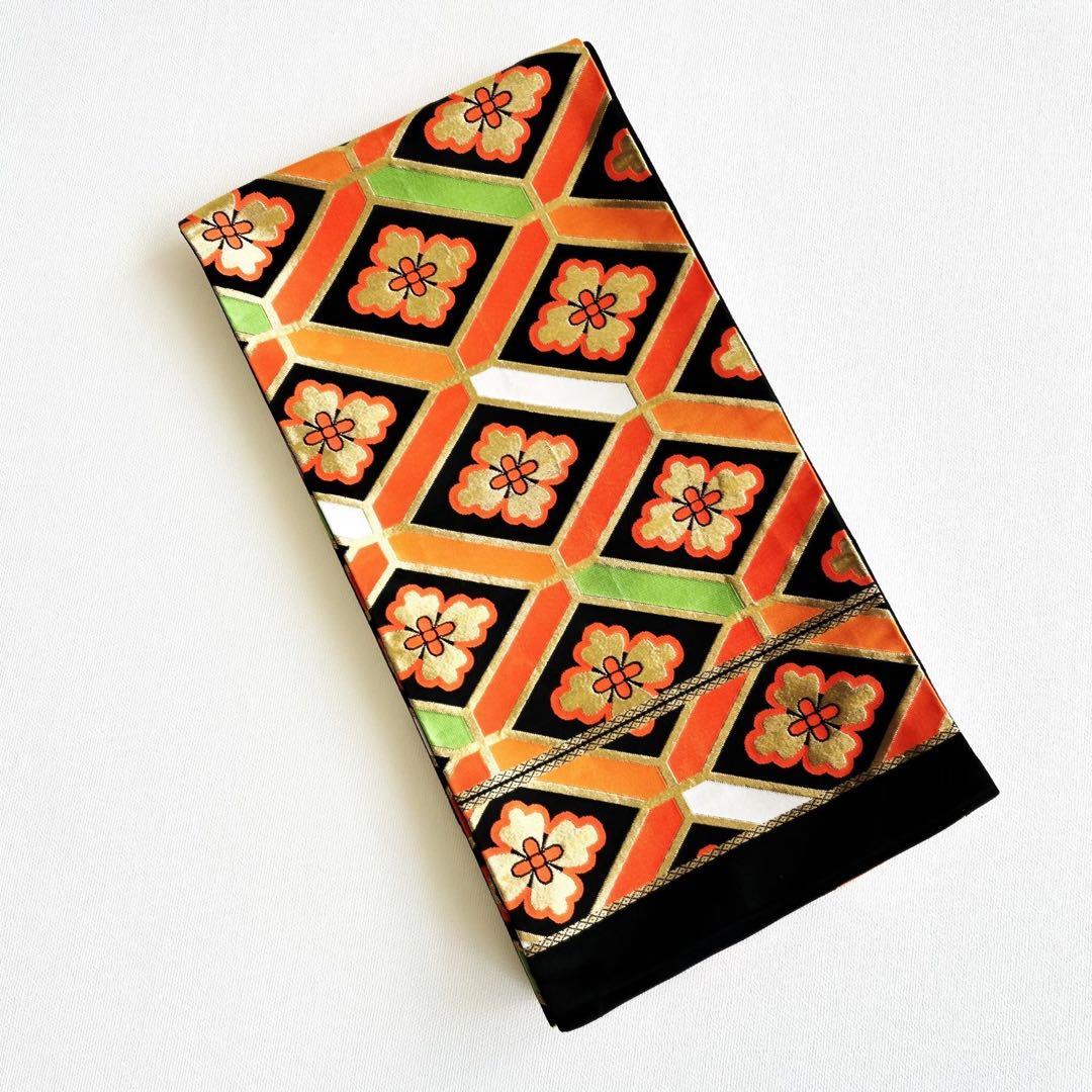 フルセット　七五三　7歳女の子　きもの　絹　紫　牡丹　小物セット