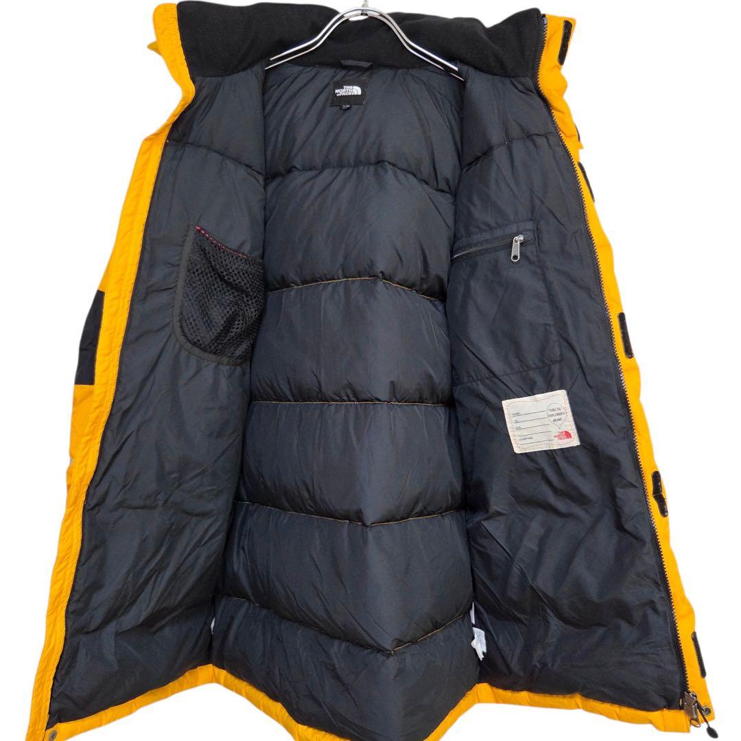 古着　ノースフェイス　ロングダウンコート　ダウンジャケット　140 韓国