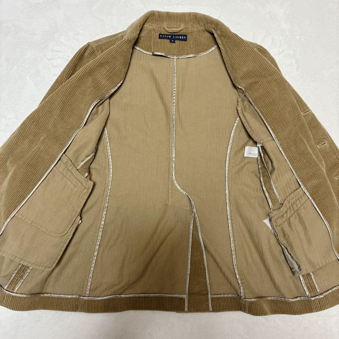 ラルフローレン テーラードジャケット コーデュロイ エルボーパッチ 胡桃ボタン