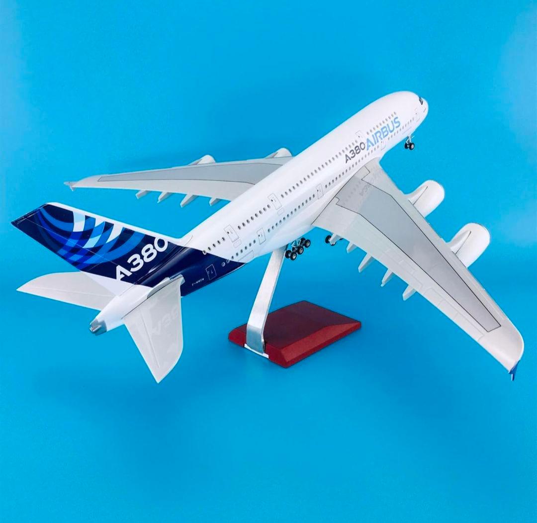 エアバス A380 1/160 大型 飛行機 模型 ハウスカラー
