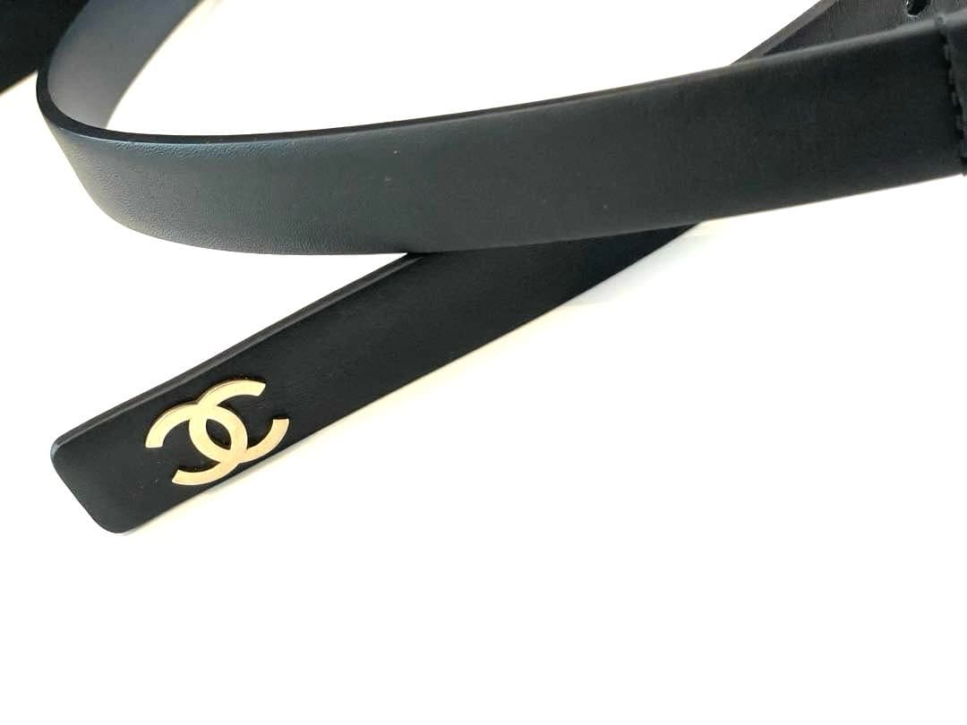 CHANEL シャネル ココマーク レザー ベルト