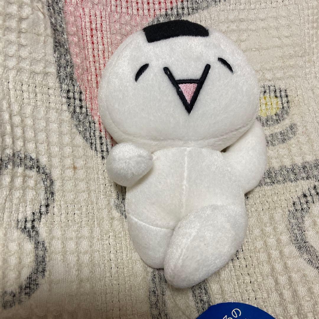 2ちゃんねる　 モナー　おにぎりワッショイ！！　ぬいぐるみ　紙タグ付　中古品