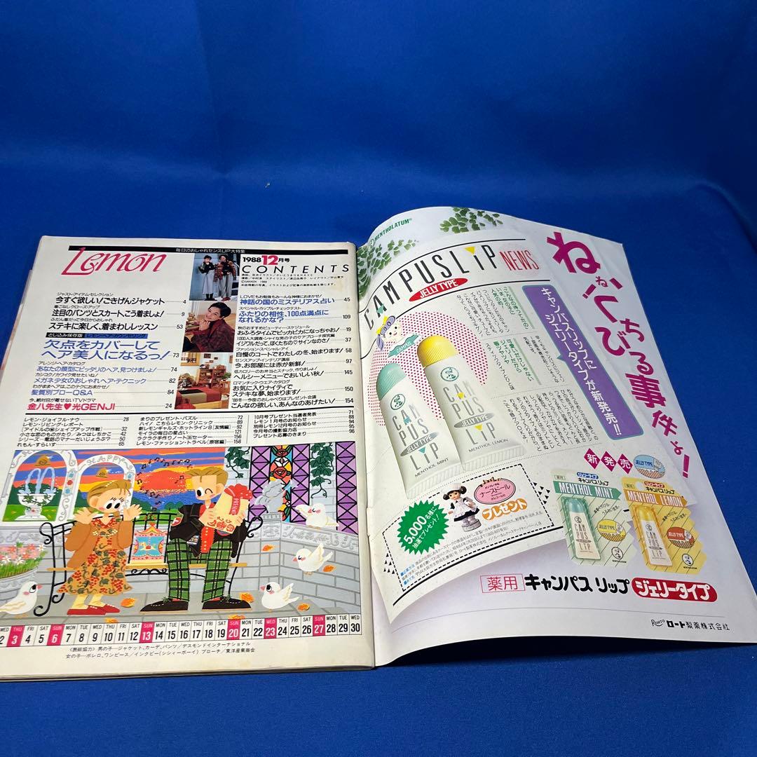 Lemon 雑誌　昭和レトロ　レモン