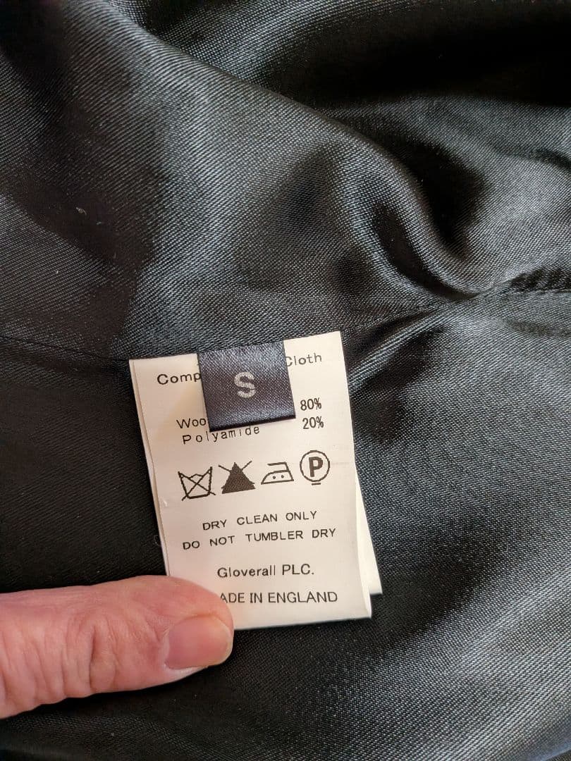 Gloverall CHURCHILL ネイビー ピーコート