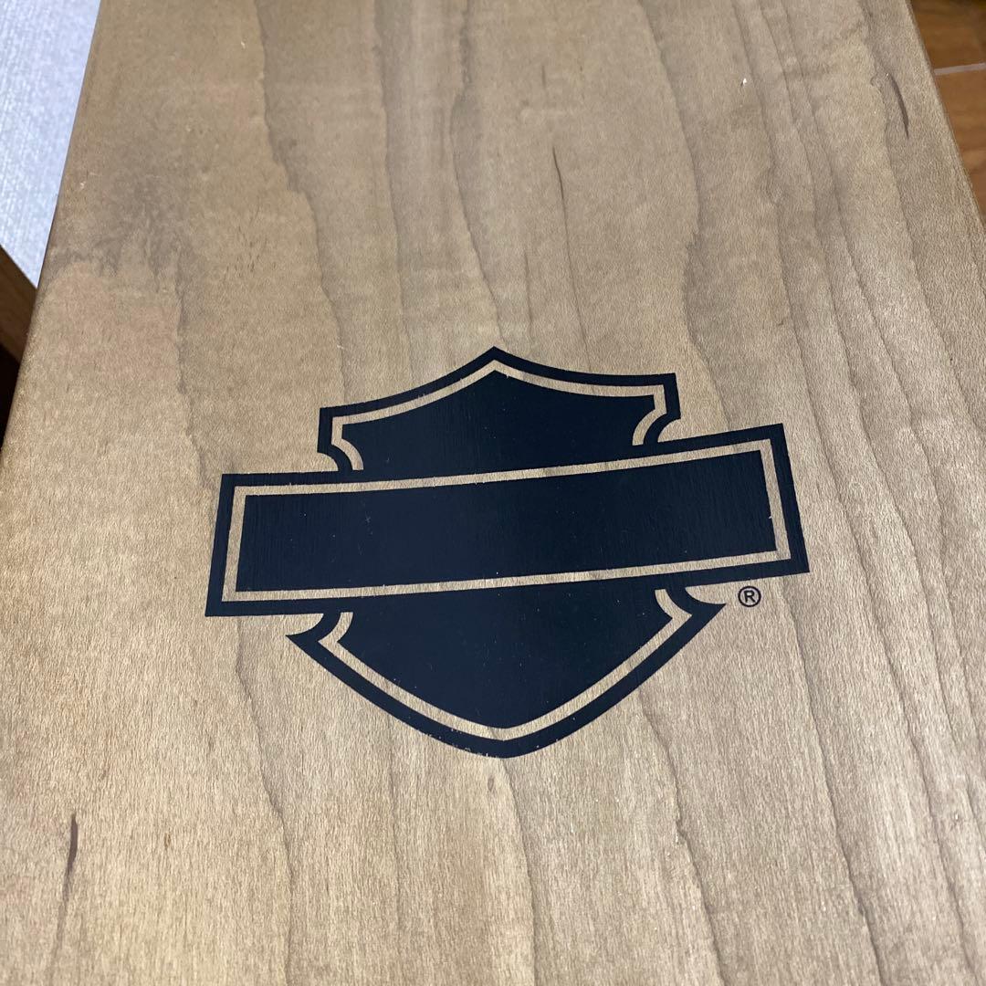 極美品　Harley-Davidson スケートボード　デッキ　テーブル