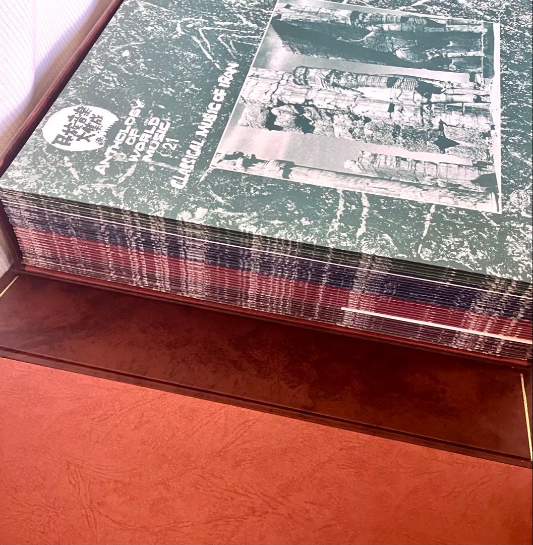 新品！『民族音楽大集成』2BOXセット☆レコード全50枚揃☆小泉文夫監修！