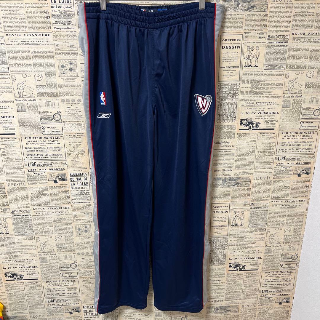 reebok NBA NETS ウォームアップジャージ　セットアップ　XXL