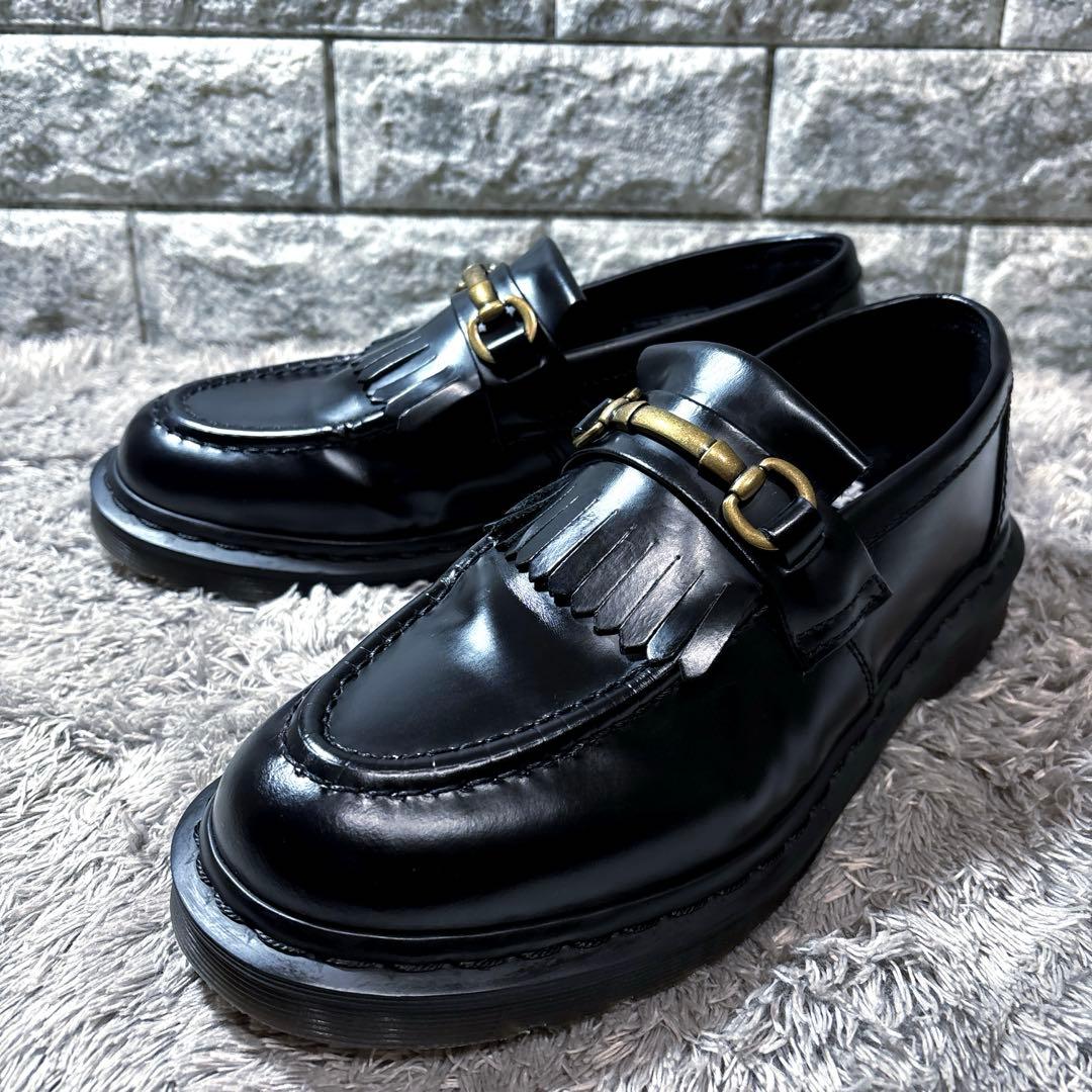 極美品❣️ドクターマーチン エイドリアン スナッフル ローファー フリンジ 箱付属