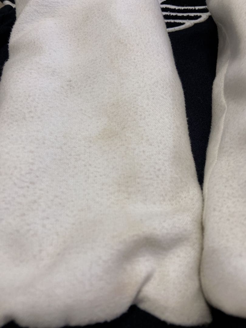 adidas スタジャン 中綿入り黒/白Ｌ