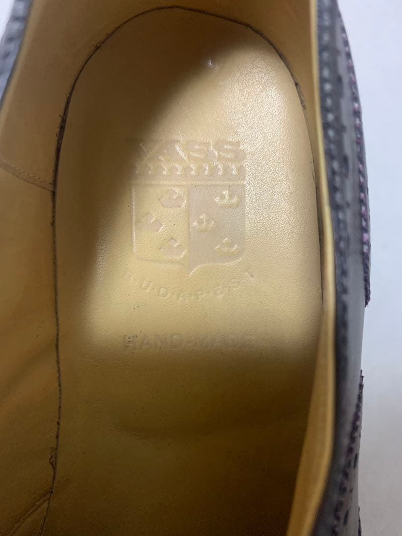 VASS ウイングチップ　美品　シューツリー付き