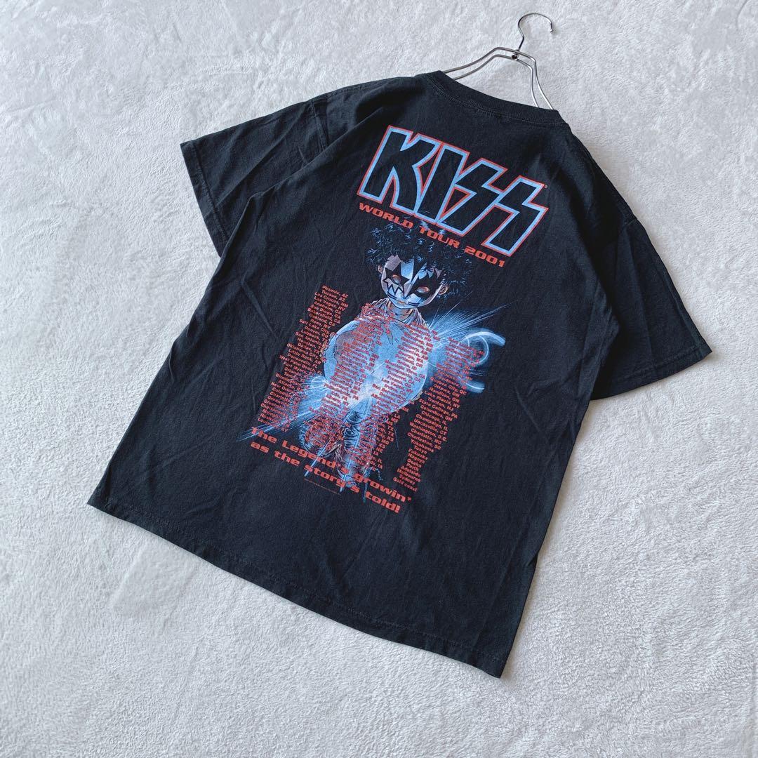 米国製 00s KISS Ｔシャツ THE FAREWELL TOUR 2001