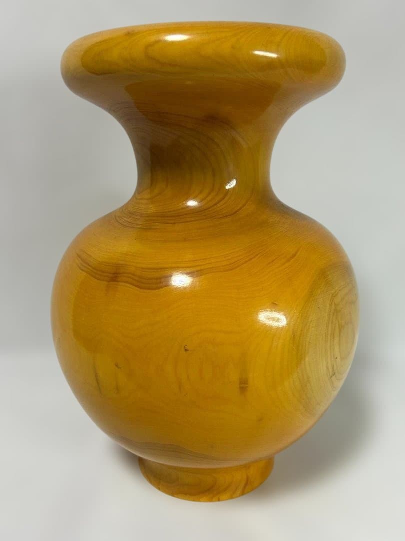 花器 かやの木 銅 水入れセット