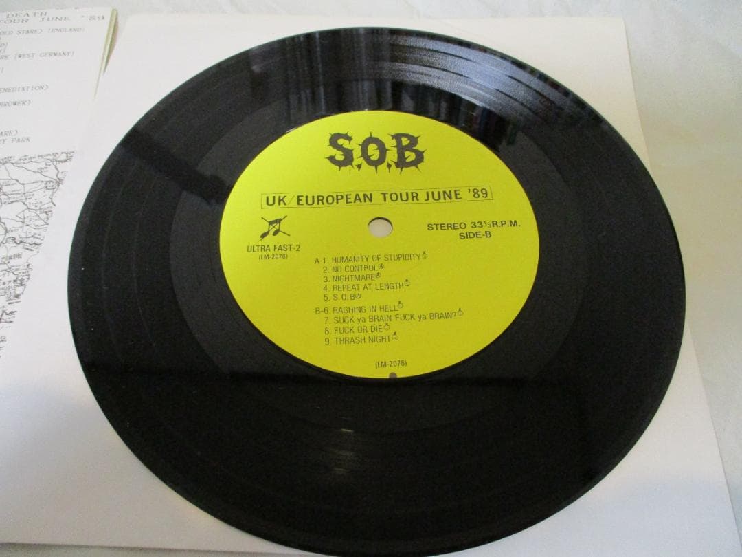 【SOB】UK EUROPEAN TOUR JUN 1989 EP