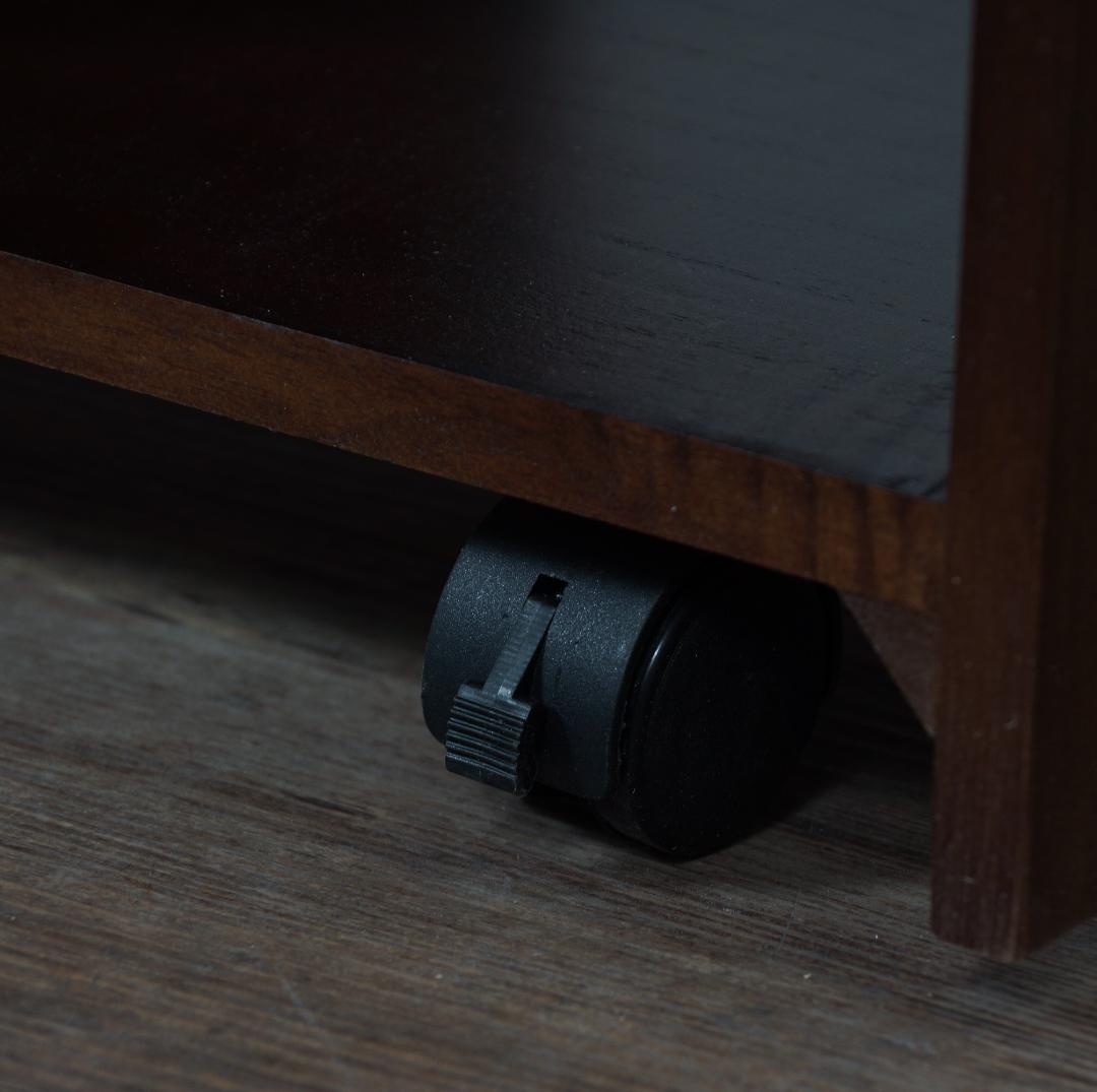 桐製 マルチストッカー キッチンラック 収納　ワゴン　完成品