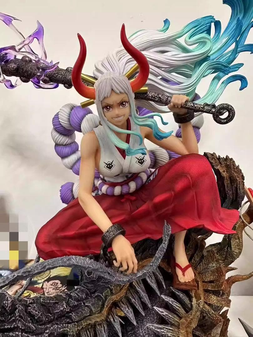 ワンピース ヤマト フィギュア ガレージキット 塗装済み完成品 popスケール